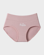6-Pack Soft Cotton Heart Print High-Waist Panties