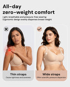 Comfortable Wireless Full Coverage Jelly Smoothing Bra