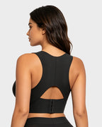 Wireless Front-Closure Posture Bra for Everyday Comfort