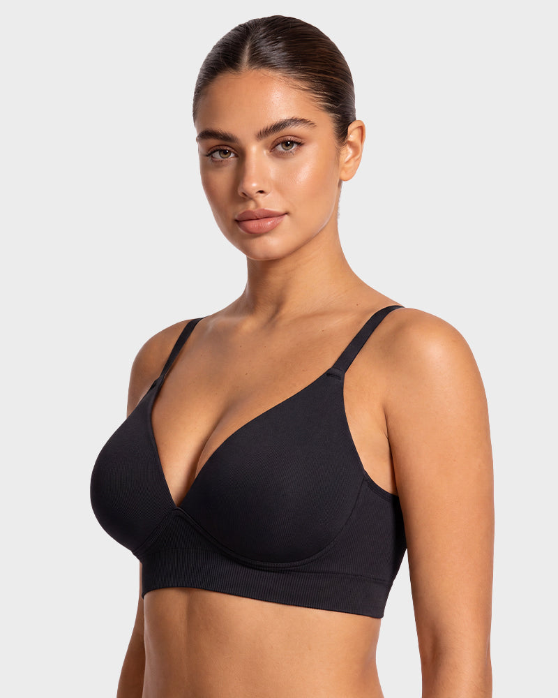 Wireless plunge T-shirt bra product image 10