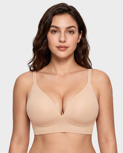 Wireless plunge T-shirt bra product image 1