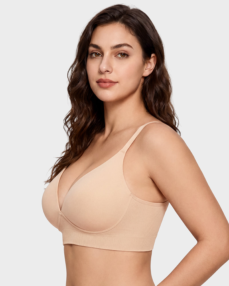 Wireless plunge T-shirt bra product image 7
