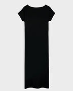 Off-Shoulder Batwing Sleeve Maxi Lounge Dress