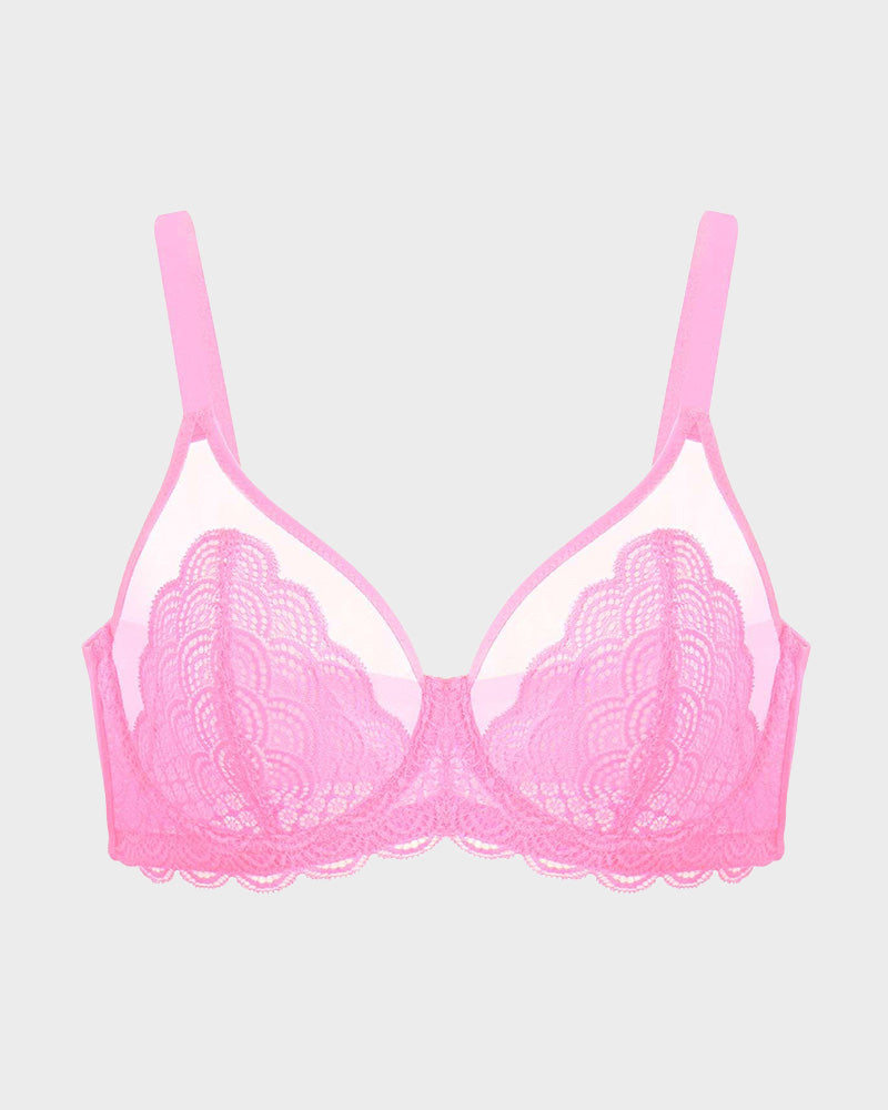 Full Coverage Lace Minimizer Bra