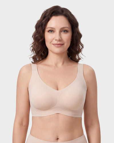 Comfortable Wireless Full Coverage Jelly Smoothing Bra