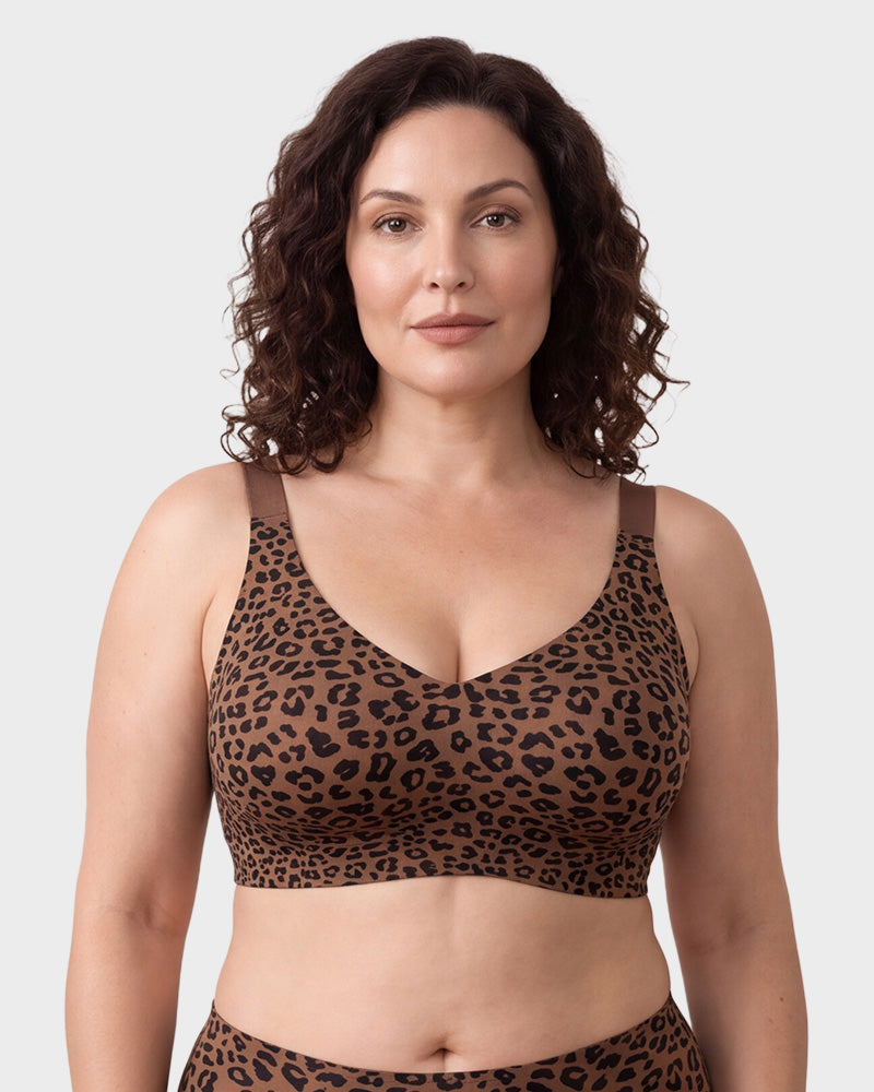Comfortable Wireless Full Coverage Jelly Smoothing Bra