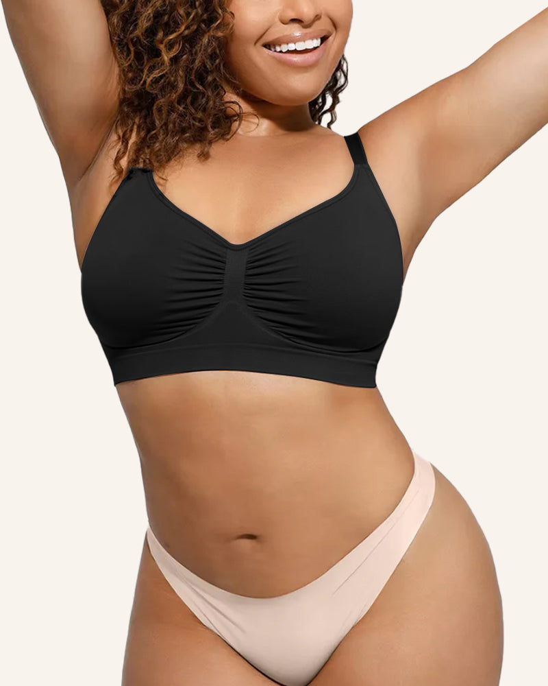 Women's Full Coverage Non-Padded Wireless Sculpt Bra